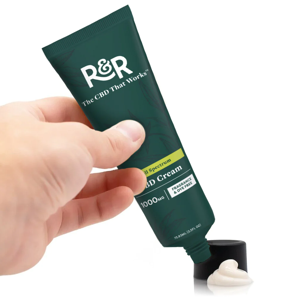 R+R Full Spectum CBD Pain Cream - Image 2
